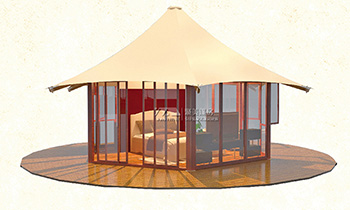 旅游营地帐篷酒店设计