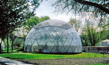 农业温室穹顶大棚-圆形农业鸟巢帐篷房屋